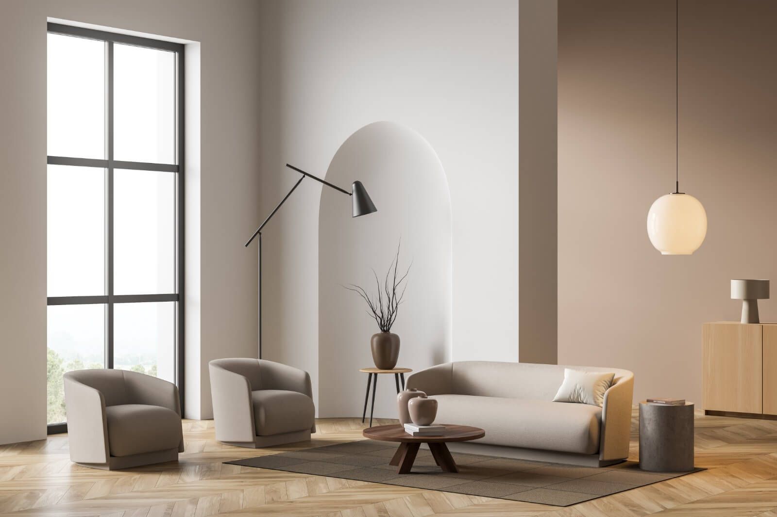 Minimalist Evler İçin Seramik Dekorasyonu